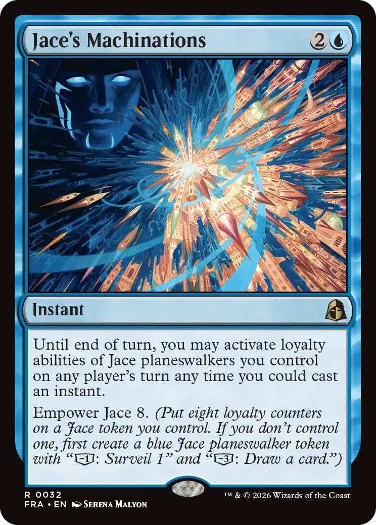 Image for Jace's Machinations (32) [Reality Fracture] - Magic: The Gathering