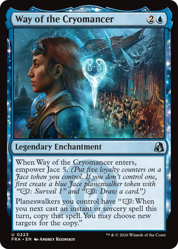Image for Way of the Cryomancer (223) [Reality Fracture] - Magic: The Gathering