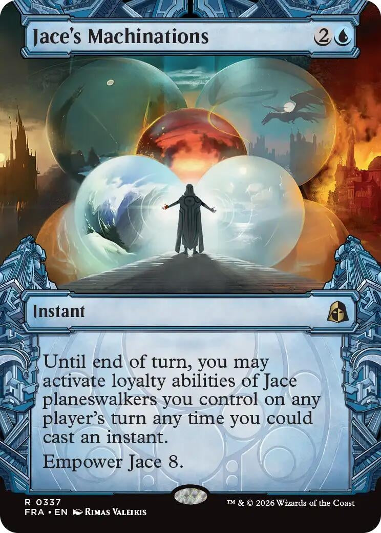 Image for Jace's Machinations (Showcase) (337) [Reality Fracture] - Magic: The Gathering