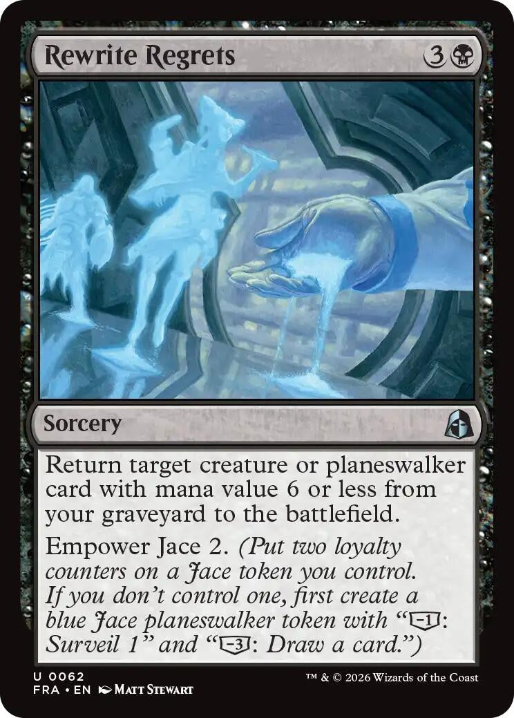 Image for Rewrite Regrets (62) [Reality Fracture] - Magic: The Gathering