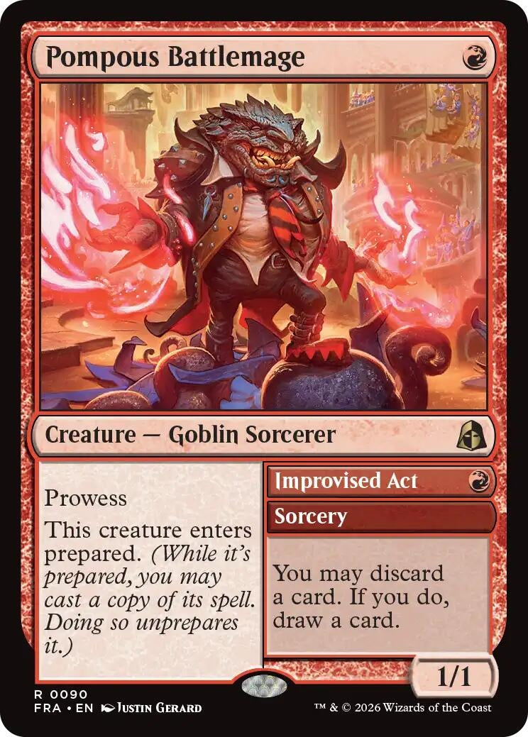 Image for Pompous Battlemage (90) [Reality Fracture] - Magic: The Gathering