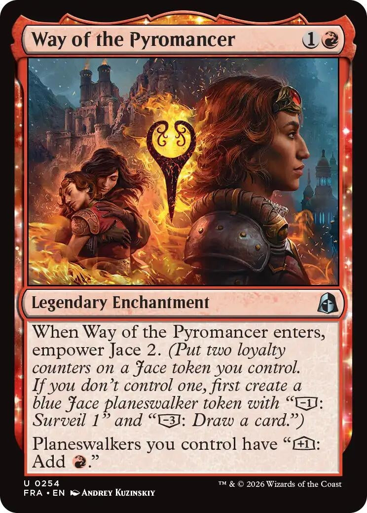 Image for Way of the Pyromancer (254) [Reality Fracture] - Magic: The Gathering