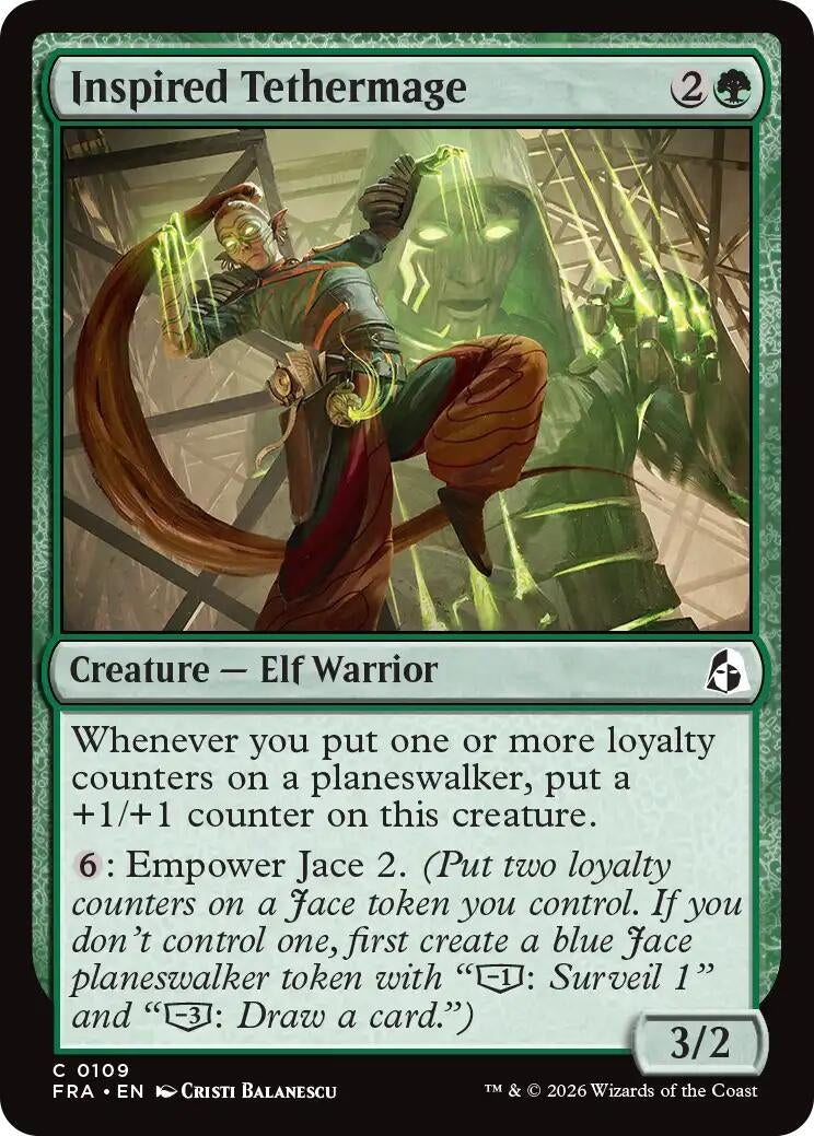 Image for Inspired Tethermage (109) [Reality Fracture] - Magic: The Gathering