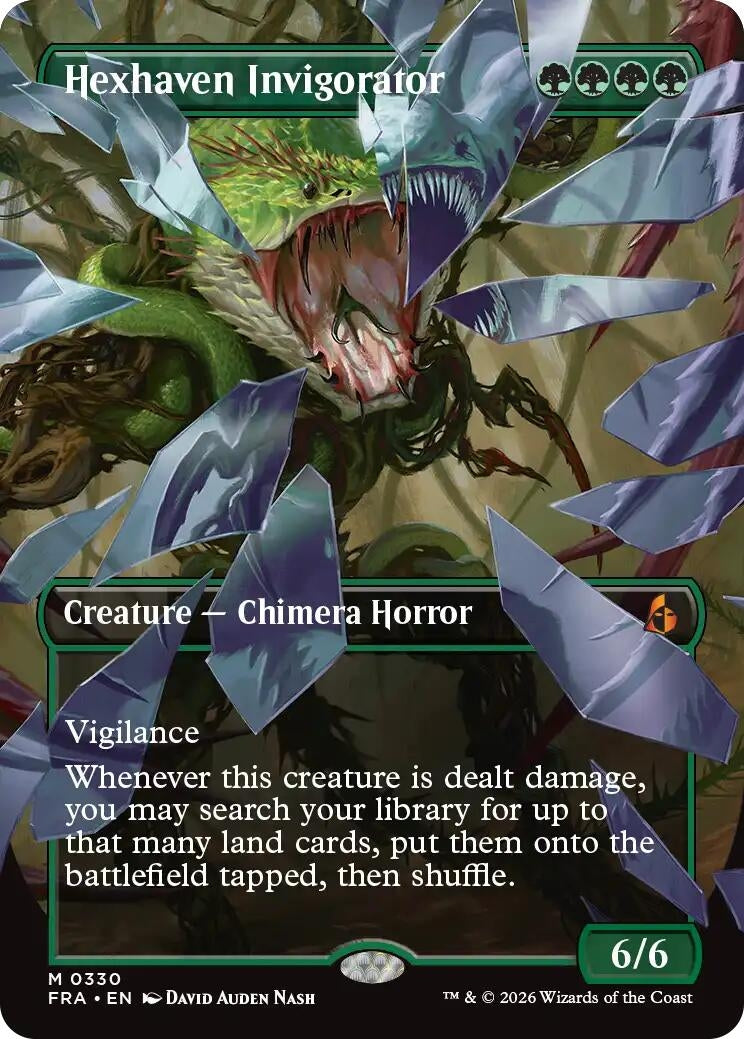 Image for Hexhaven Invigorator (Borderless) (330) [Reality Fracture] - Magic: The Gathering