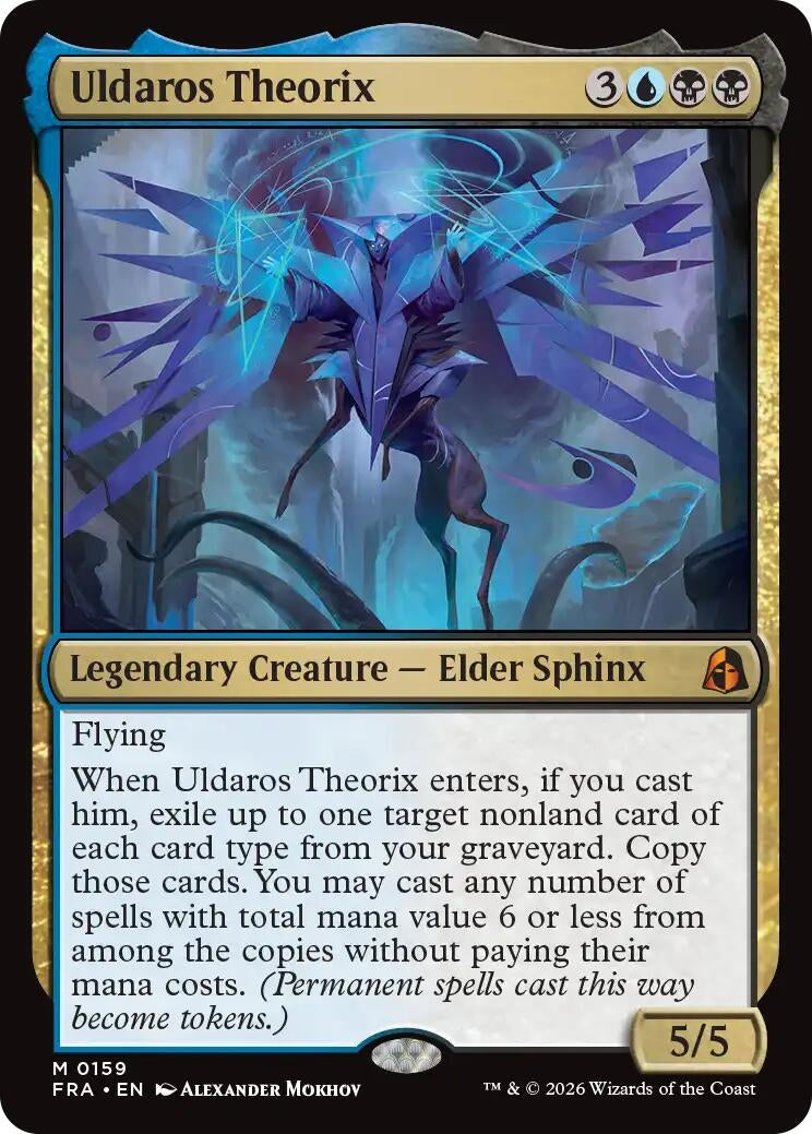 Image for Uldaros Theorix (159) [Reality Fracture] - Magic: The Gathering