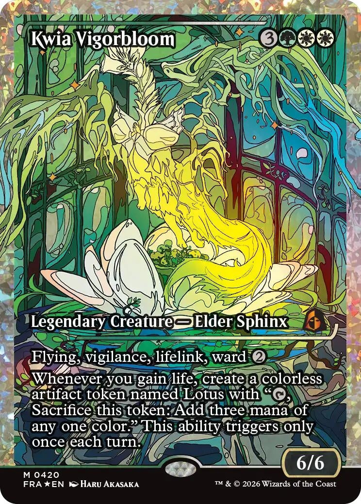 Image for Kwia Vigorbloom (Showcase) (Fracture Foil) (0420) (420) [Reality Fracture] - Magic: The Gathering