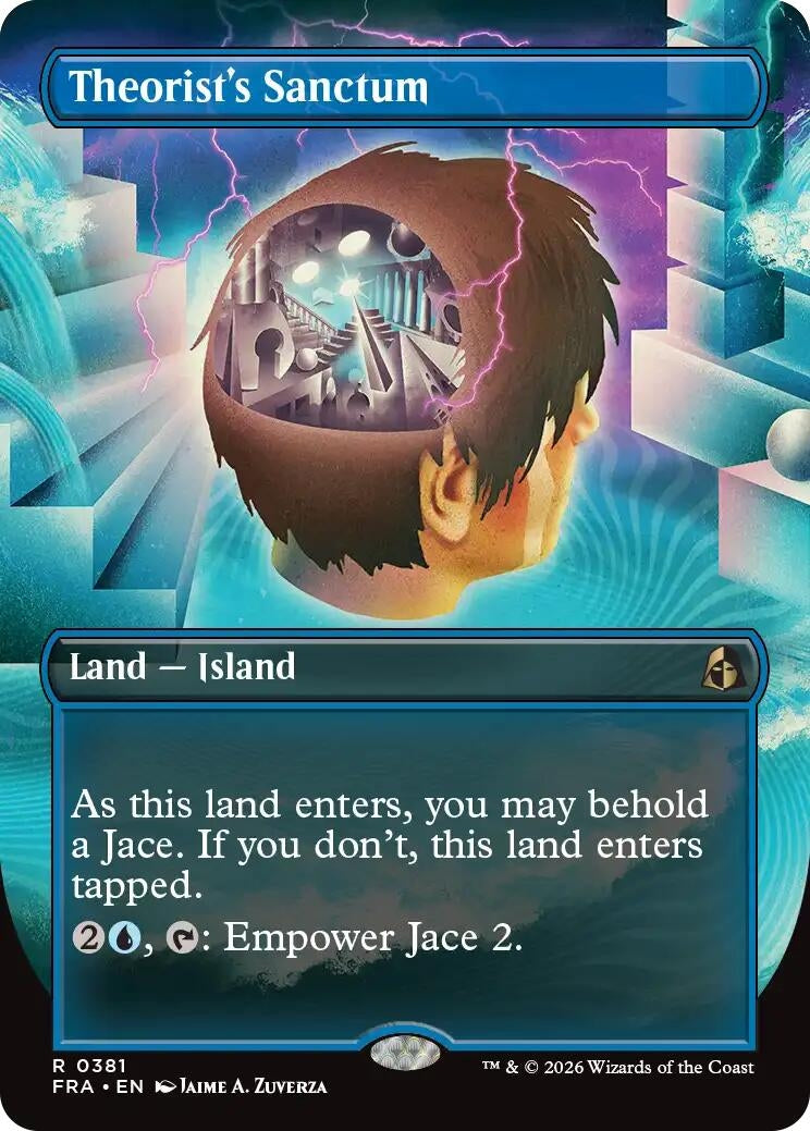Image for Theorist's Sanctum (Borderless) (381) [Reality Fracture] - Magic: The Gathering