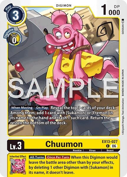 Chuumon (EX13-027 C) [Chivalrous XIII]