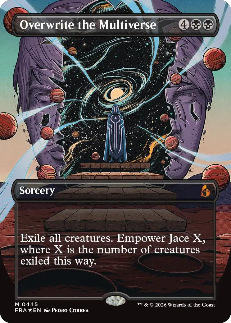 Image for Overwrite the Multiverse (Borderless) (445) [Reality Fracture] - Magic: The Gathering