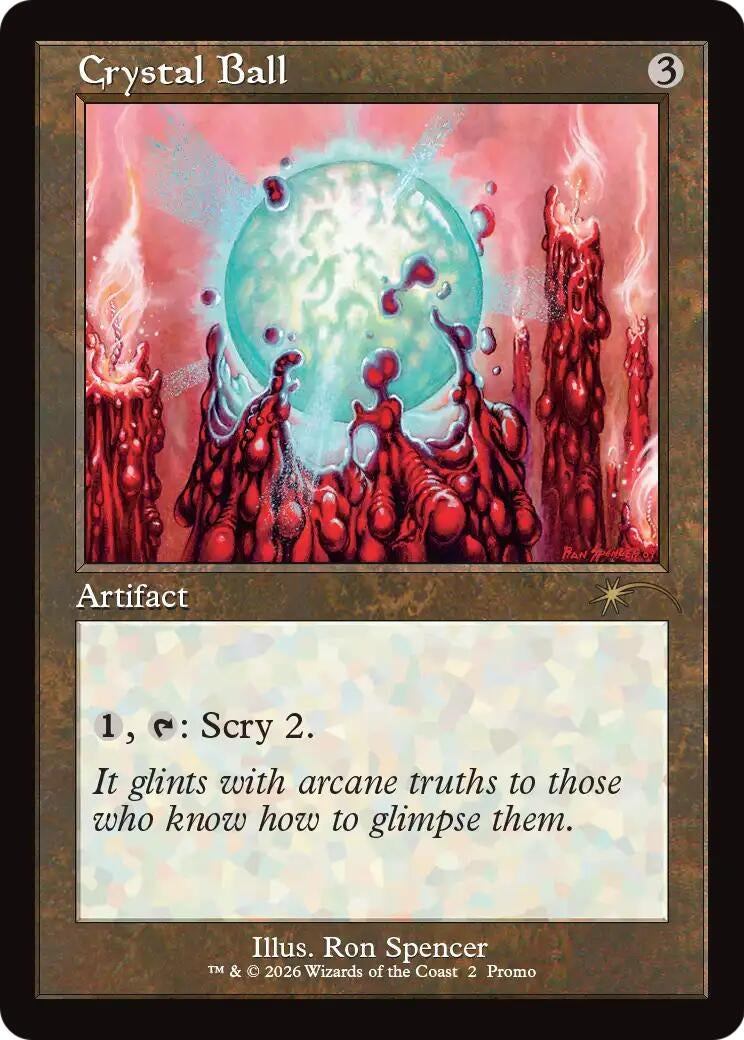 Image for Crystal Ball (Retro Frame) (2) [WPN & Gateway Promos] - Magic: The Gathering