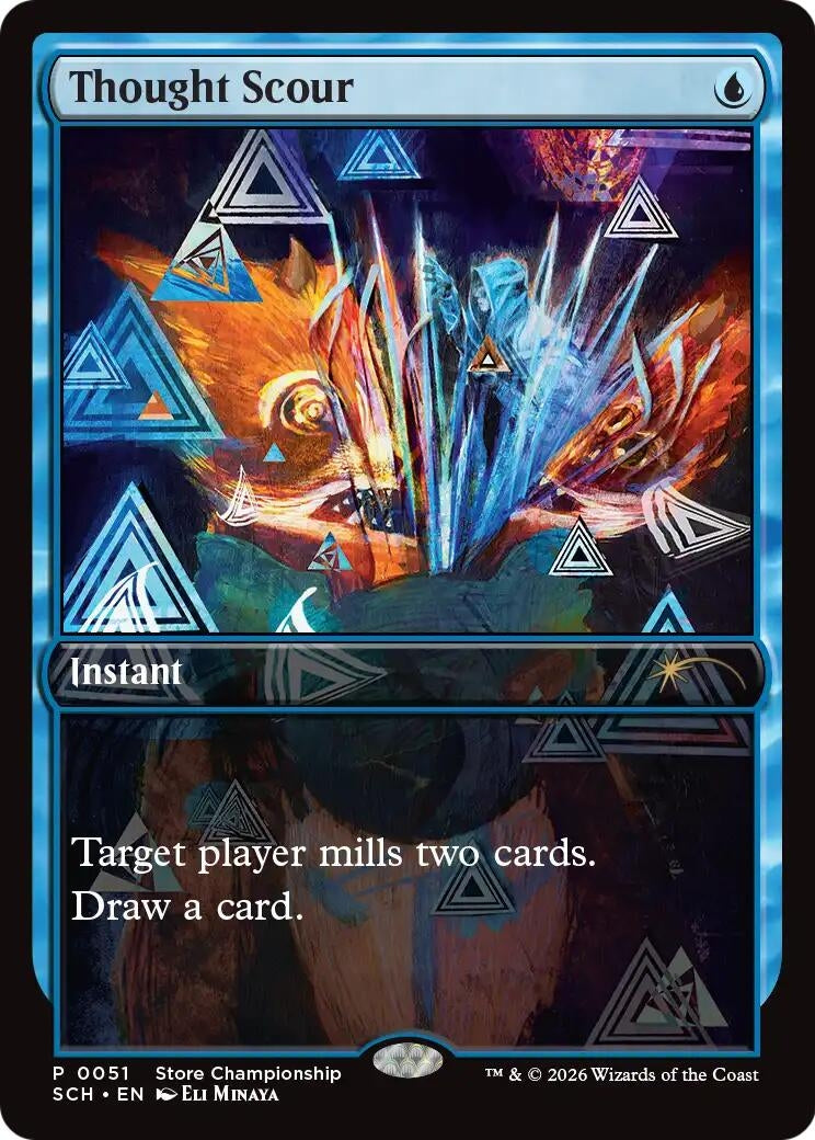 Image for Thought Scour [Game Day & Store Championship Promos] - Magic: The Gathering
