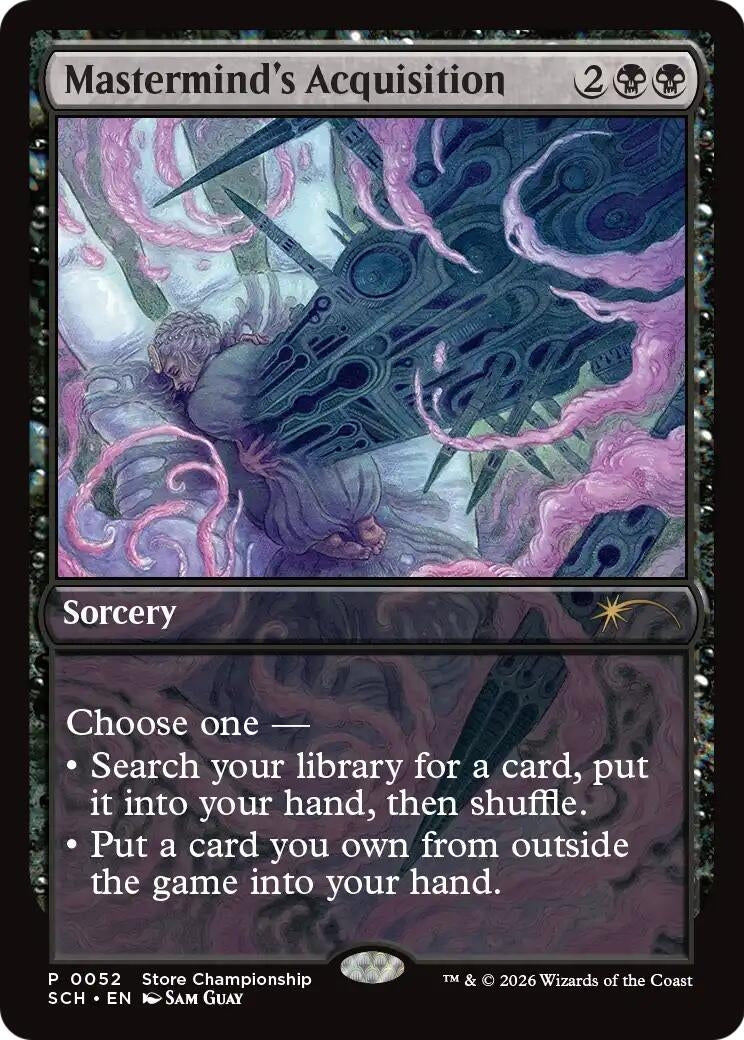Image for Mastermind's Acquisition [Game Day & Store Championship Promos] - Magic: The Gathering