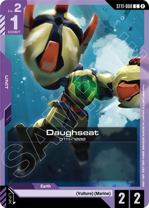 Image for Daughseat (ST11-008) [Starter Deck 11: Aquatic Assault] - Gundam Card Game