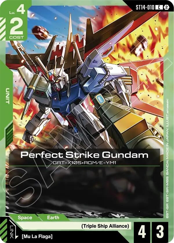Image for Perfect Strike Gundam (ST14-010) [Starter Deck 14: Heavy Dominion] - Gundam Card Game