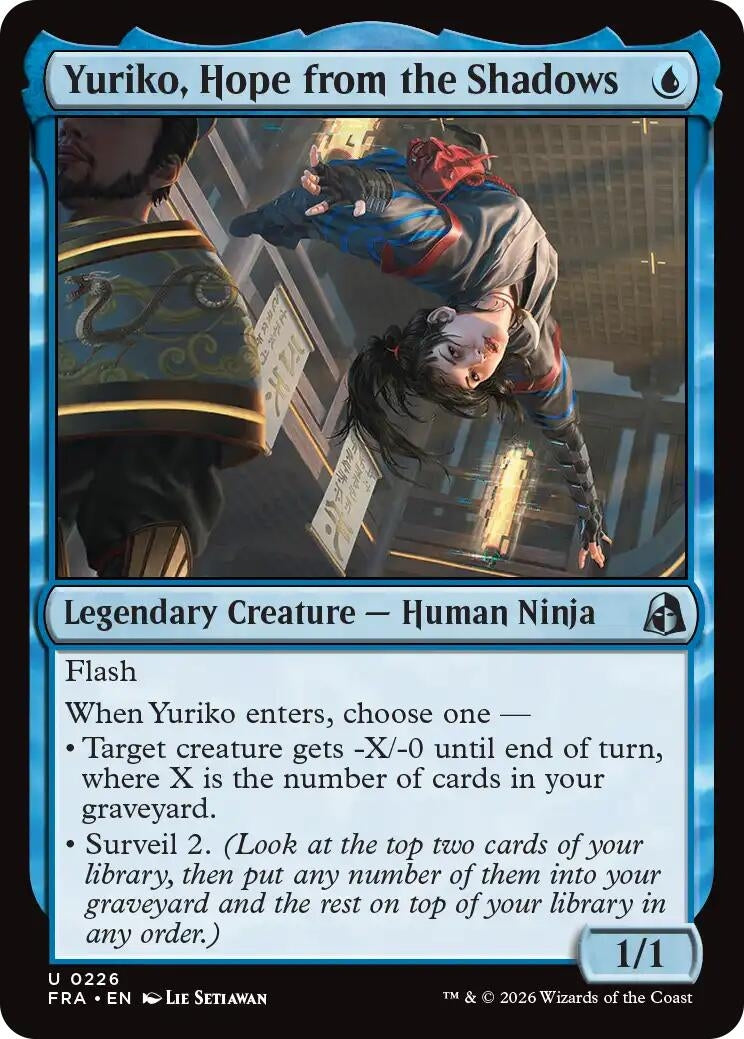 Image for Yuriko, Hope from the Shadows (226) [Reality Fracture] - Magic: The Gathering