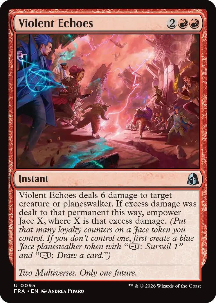 Image for Violent Echoes (95) [Reality Fracture] - Magic: The Gathering