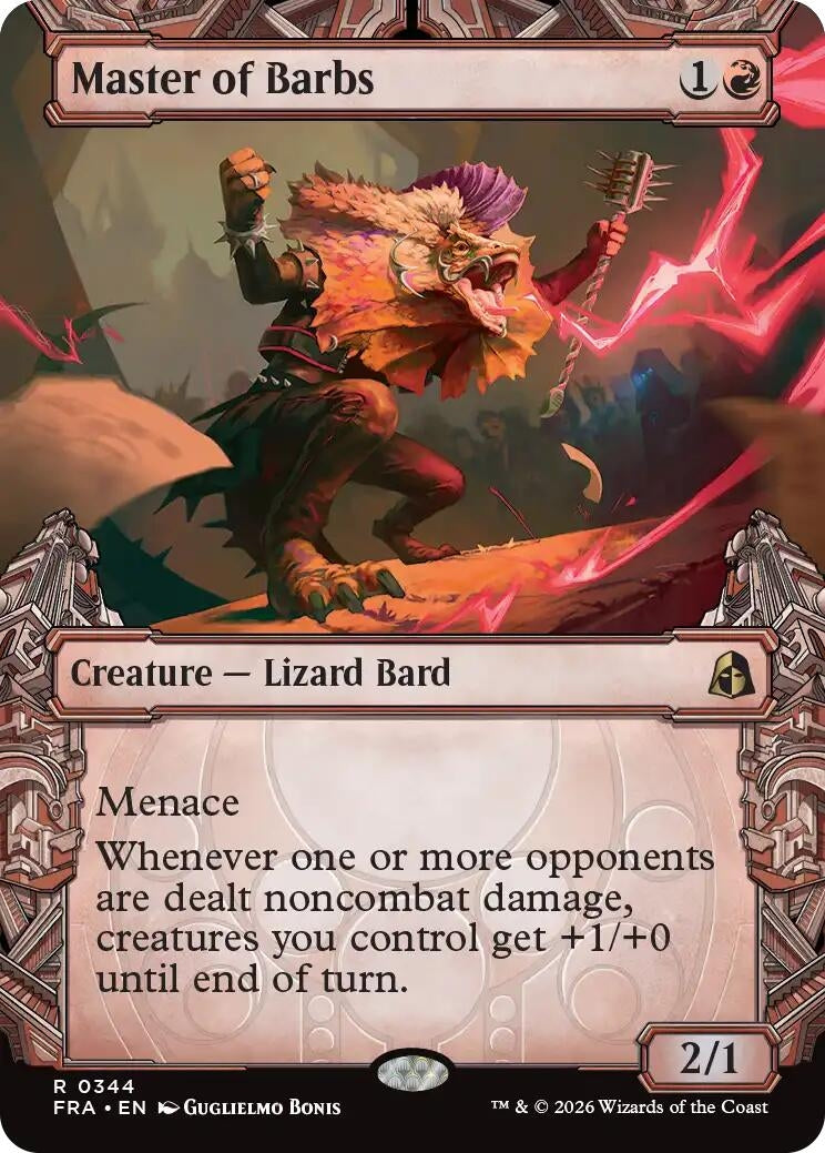 Image for Master of Barbs (Showcase) (344) [Reality Fracture] - Magic: The Gathering