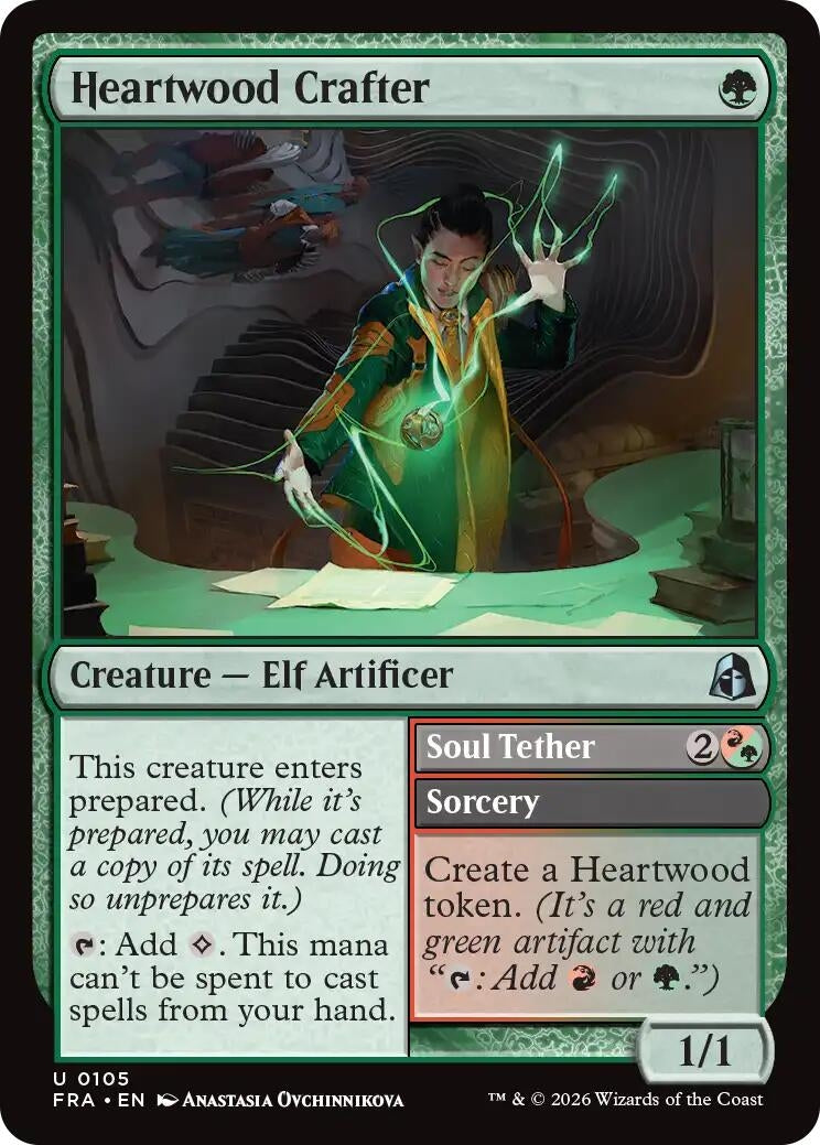 Image for Heartwood Crafter (105) [Reality Fracture] - Magic: The Gathering