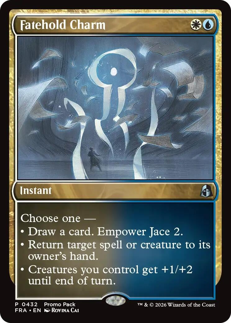 Image for Fatehold Charm (432) [Promo Pack: Reality Fracture] - Magic: The Gathering
