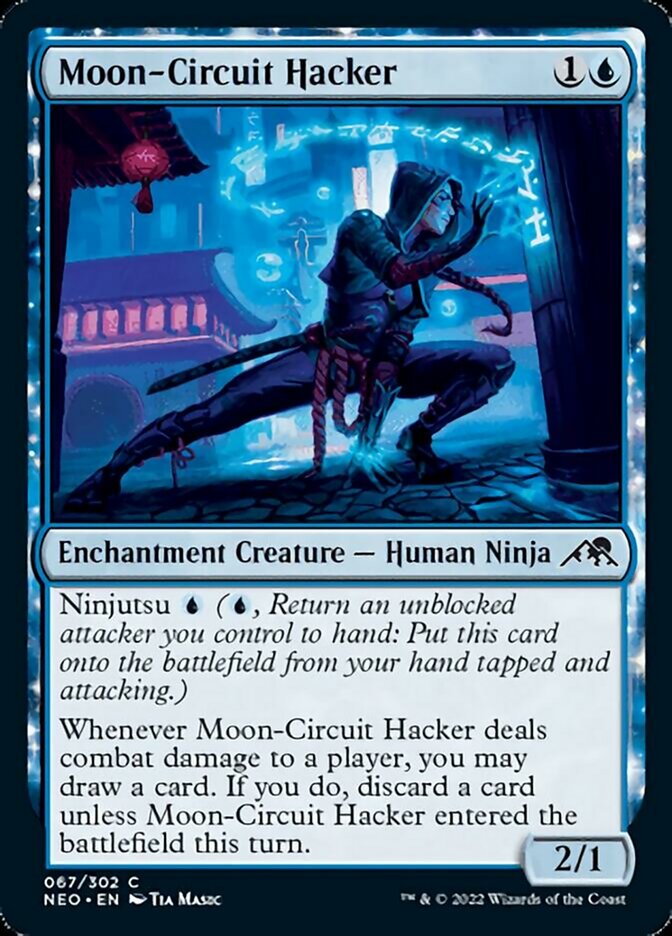 Moon-Circuit Hacker (67) [Kamigawa: Neon Dynasty]