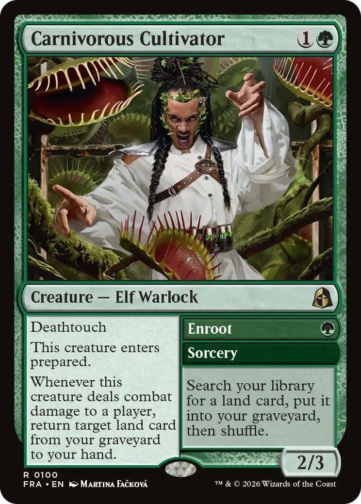 Image for Carnivorous Cultivator (100) [Reality Fracture] - Magic: The Gathering
