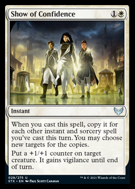 Show of Confidence (28) [Strixhaven: School of Mages]