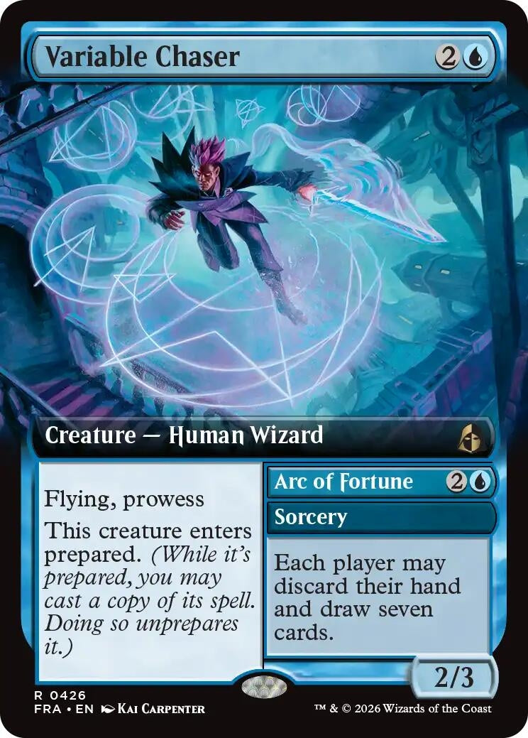 Image for Variable Chaser (Extended Art) (426) [Reality Fracture] - Magic: The Gathering