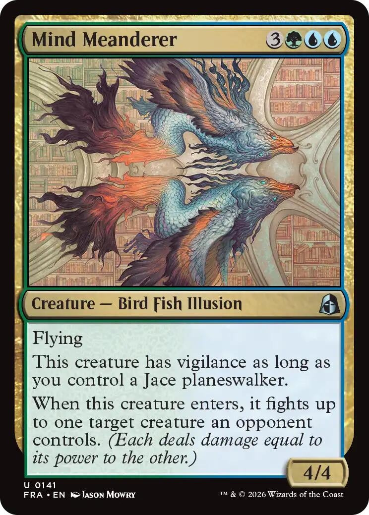 Image for Mind Meanderer (141) [Reality Fracture] - Magic: The Gathering