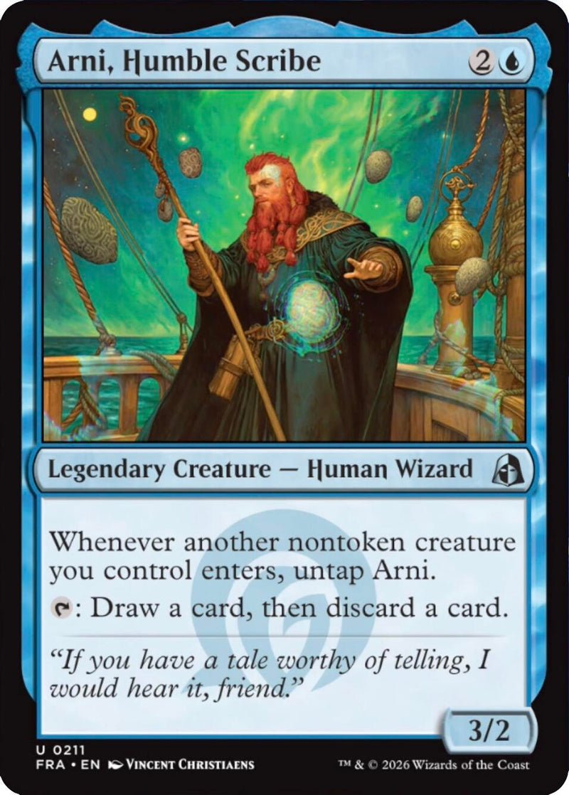 Arni, Humble Scribe (211) [Reality Fracture]