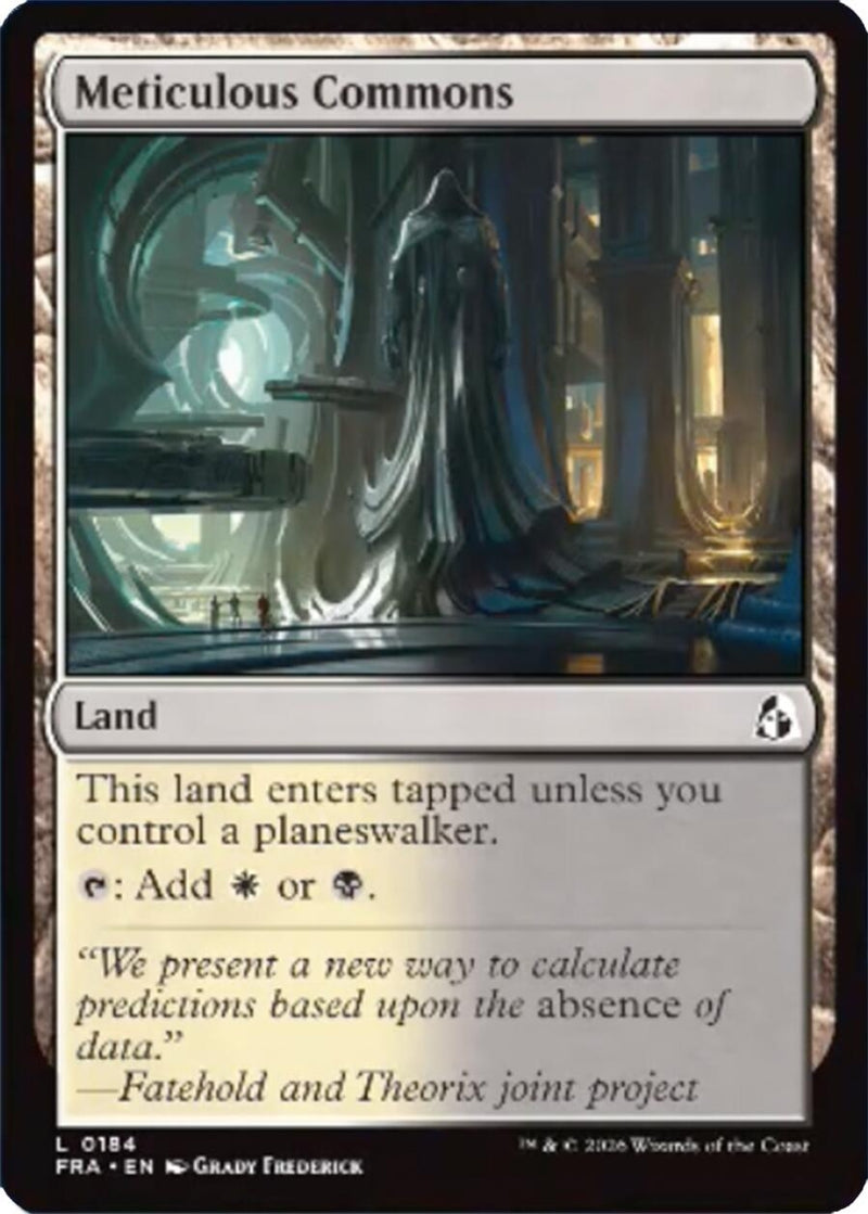 Image for Meticulous Commons (184) [Reality Fracture] - Magic: The Gathering