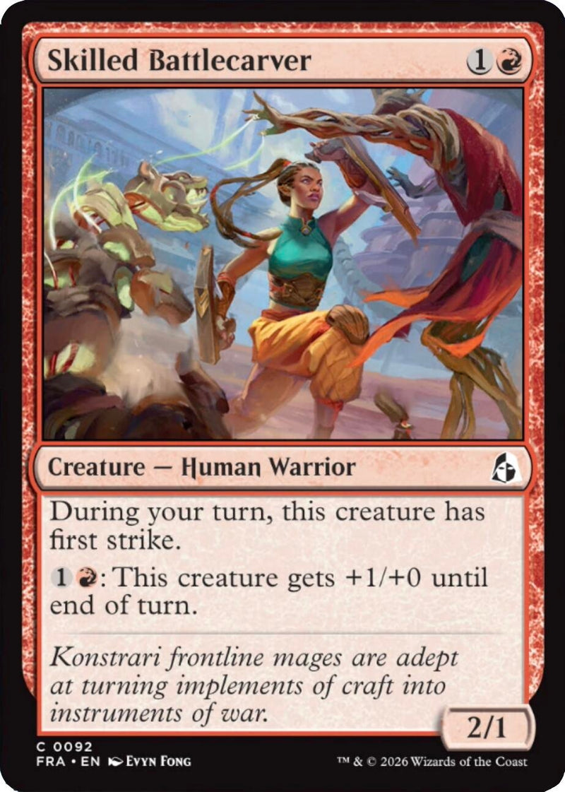Image for Skilled Battlecarver (92) [Reality Fracture] - Magic: The Gathering