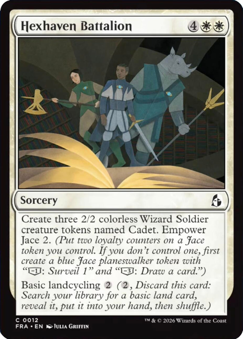 Image for Hexhaven Battalion (12) [Reality Fracture] - Magic: The Gathering