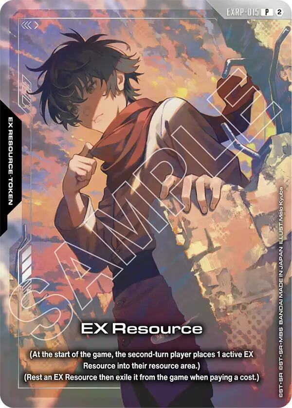 Image for EX Resource (EXRP-015) (Playmat & Card Set - Mobile Suit Gundam 00) (EXRP-015) [Promotional EX Resource Tokens] - Gundam Card Game