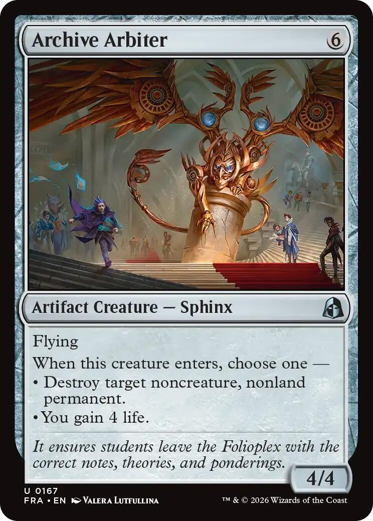 Image for Archive Arbiter (167) [Reality Fracture] - Magic: The Gathering