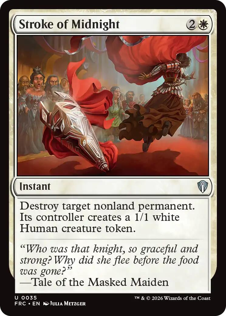 Image for Stroke of Midnight (35) [Commander: Reality Fracture] - Magic: The Gathering