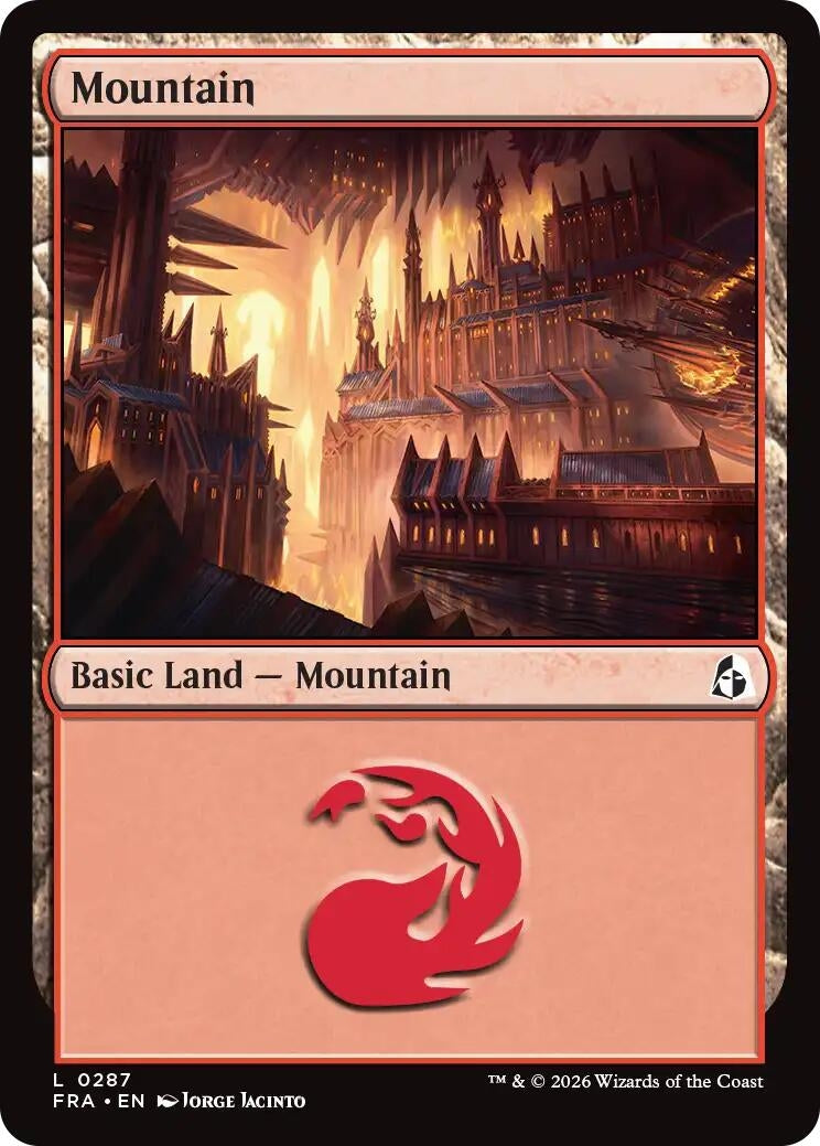 Image for Mountain (0287) (287) [Reality Fracture] - Magic: The Gathering