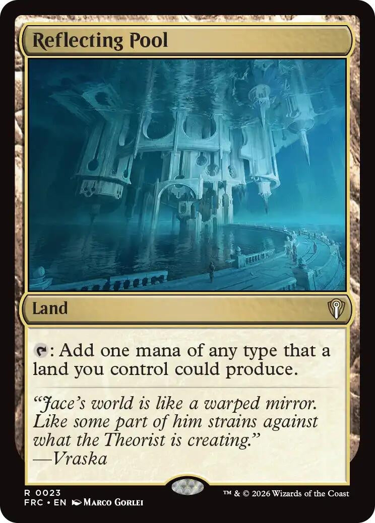 Image for Reflecting Pool (23) [Commander: Reality Fracture] - Magic: The Gathering