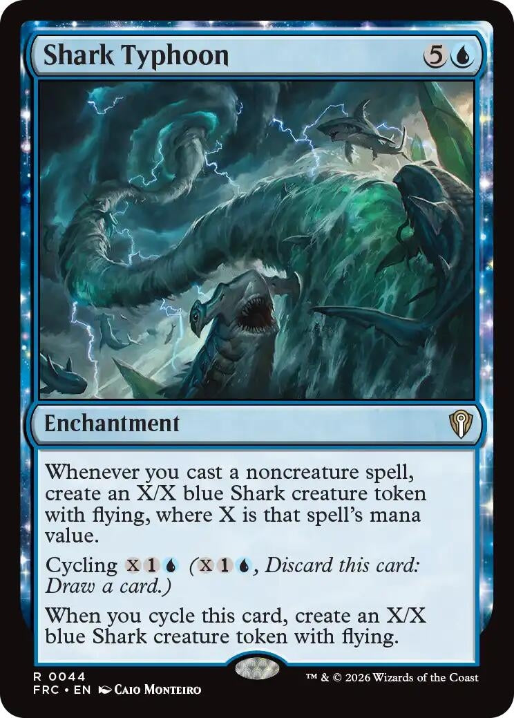 Image for Shark Typhoon (44) [Commander: Reality Fracture] - Magic: The Gathering