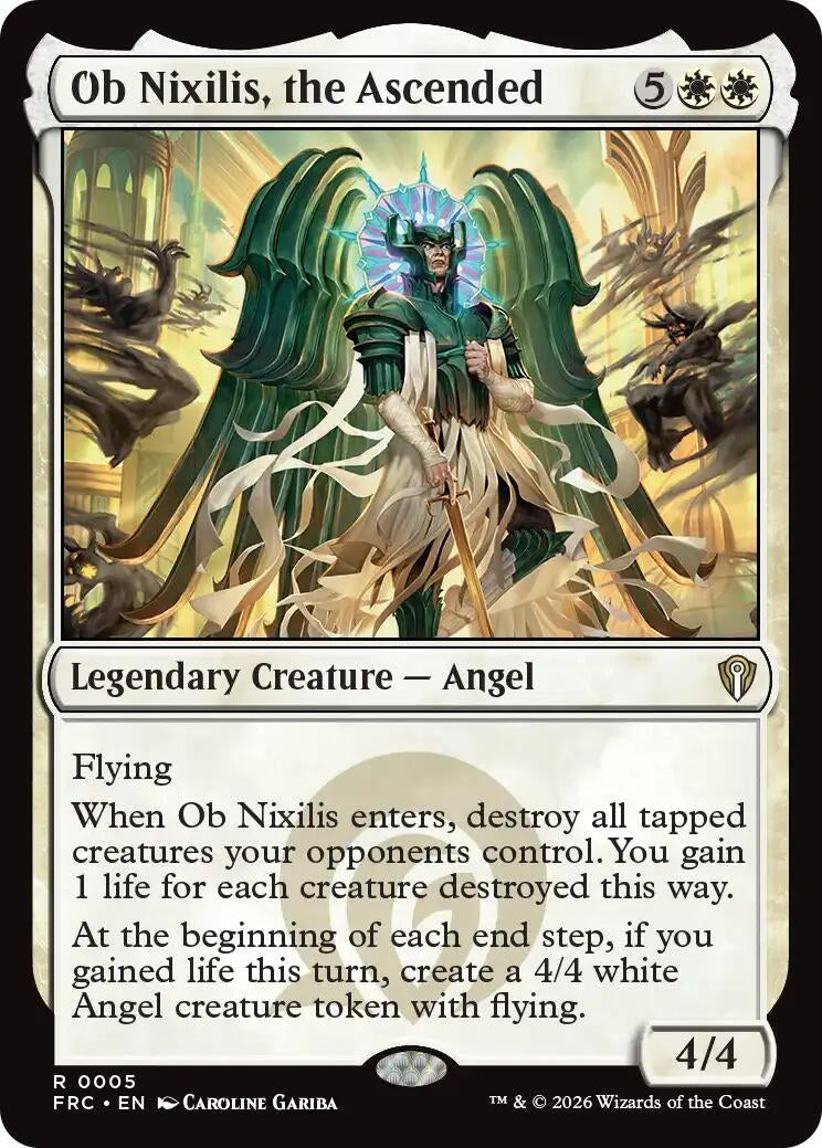 Image for Ob Nixilis, the Ascended (5) [Commander: Reality Fracture] - Magic: The Gathering