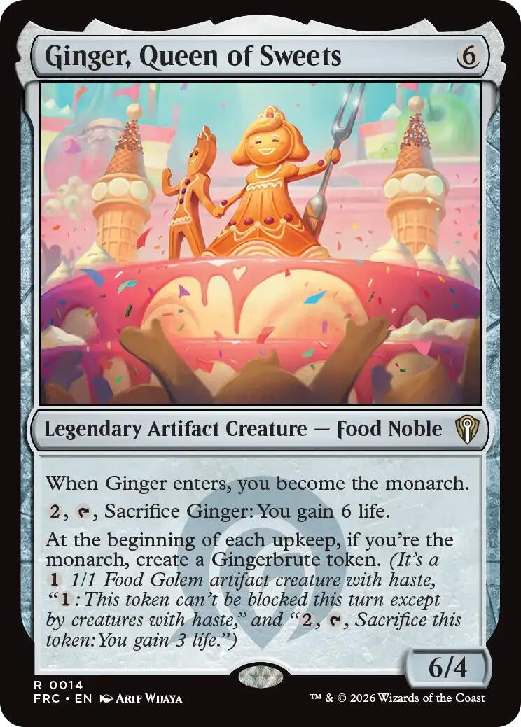 Image for Ginger, Queen of Sweets (14) [Commander: Reality Fracture] - Magic: The Gathering
