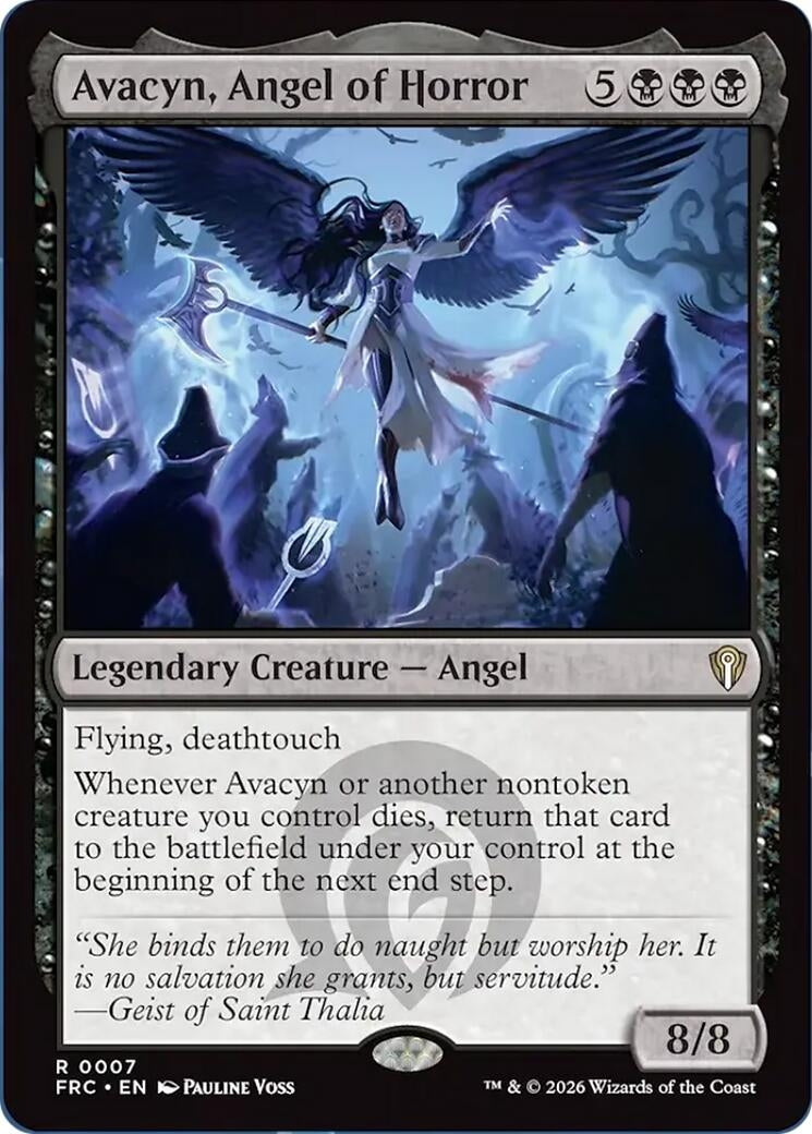 Image for Avacyn, Angel of Horror (7) [Commander: Reality Fracture] - Magic: The Gathering