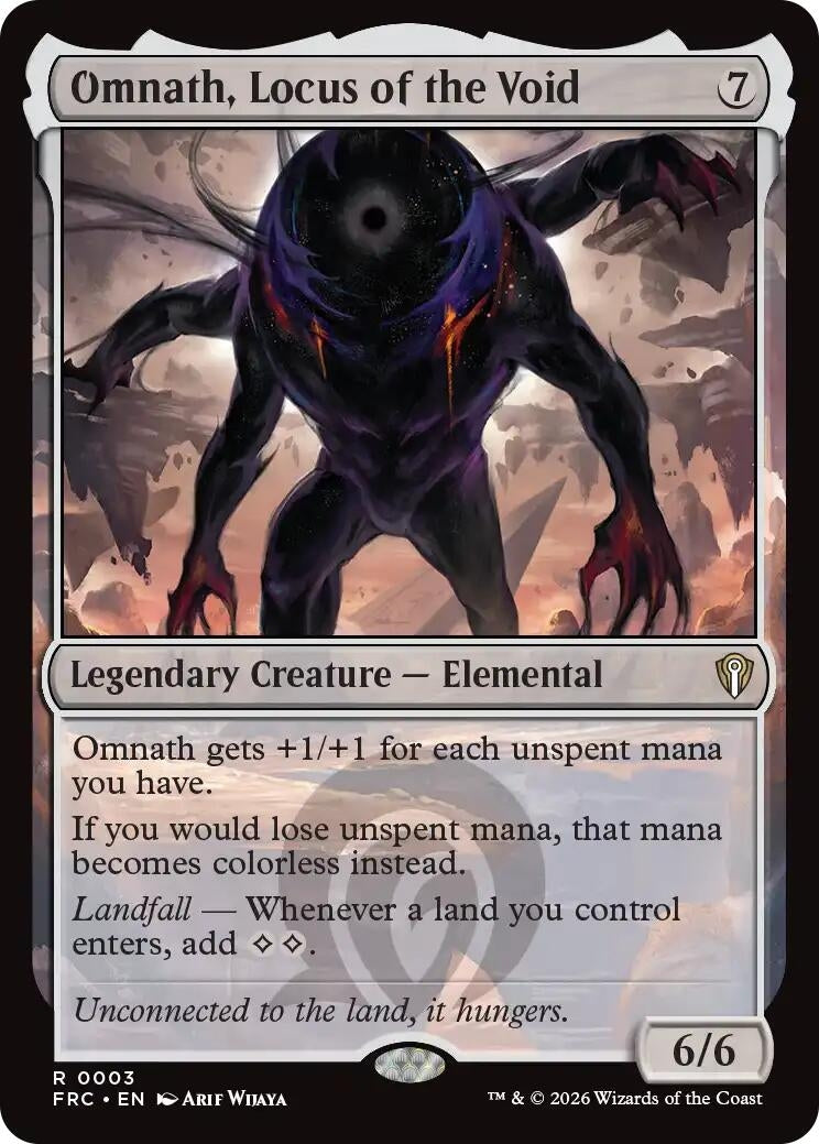 Image for Omnath, Locus of the Void (3) [Commander: Reality Fracture] - Magic: The Gathering