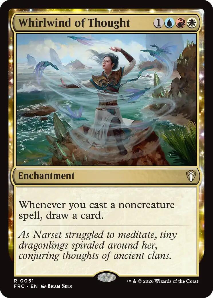 Image for Whirlwind of Thought (51) [Commander: Reality Fracture] - Magic: The Gathering