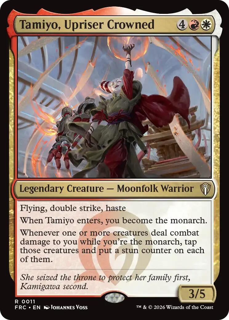 Image for Tamiyo, Upriser Crowned (11) [Commander: Reality Fracture] - Magic: The Gathering