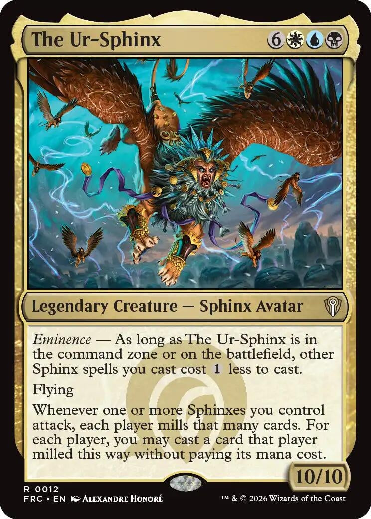 Image for The Ur-Sphinx (12) [Commander: Reality Fracture] - Magic: The Gathering