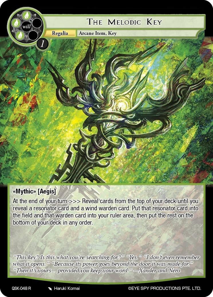 Image for The Melodic Key [The Quest of the Seven Keys] - Force of Will