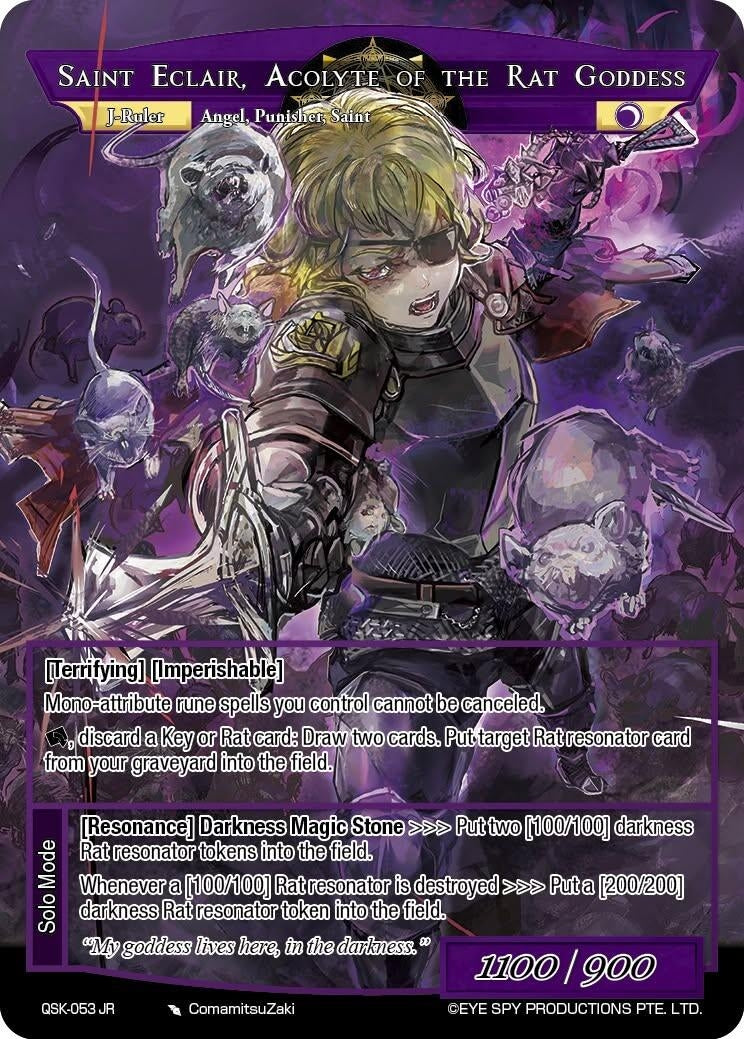 Image for Apostate Heretic, Saint Eclair // Saint Eclair, Acolyte of the Rat Goddess [The Quest of the Seven Keys] - Force of Will