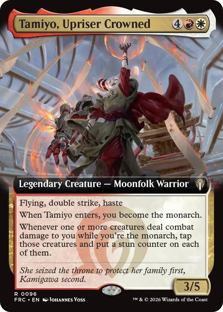 Image for Tamiyo, Upriser Crowned (Extended Art) (96) [Commander: Reality Fracture] - Magic: The Gathering