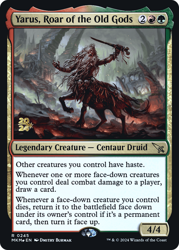 Yarus, Roar of the Old Gods (245) [Prerelease Cards]