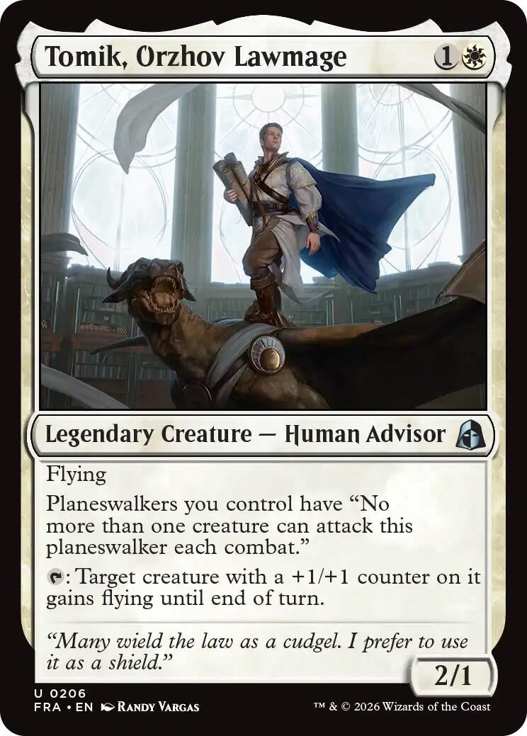 Image for Tomik, Orzhov Lawmage (206) [Reality Fracture] - Magic: The Gathering